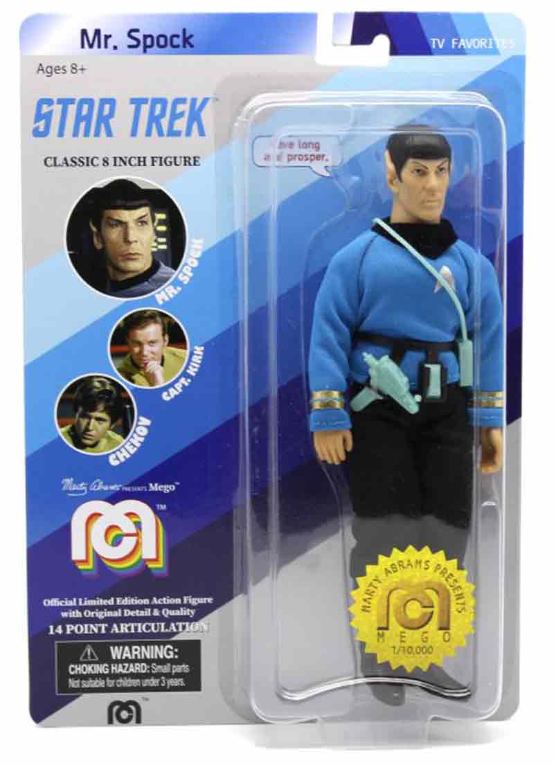 Mego TV Favorites Star Trek Chekov 8 Inch Action Figure Number 72 of 10000 for sale online 
